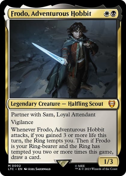 Frodo, Adventurous Hobbit, Commander: The Lord of the Rings: Tales of Middle-earth 2