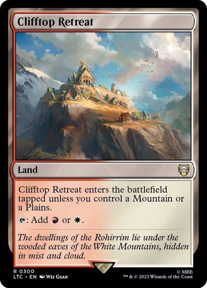 Clifftop Retreat, Commander: The Lord of the Rings: Tales of Middle-earth 300