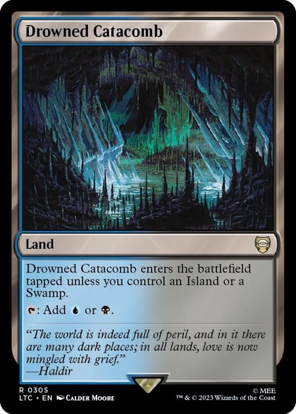 Drowned Catacomb, Commander: The Lord of the Rings: Tales of Middle-earth 305