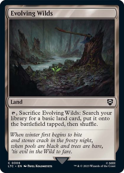 Evolving Wilds, Commander: The Lord of the Rings: Tales of Middle-earth 306