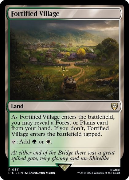 Fortified Village, Commander: The Lord of the Rings: Tales of Middle-earth 311