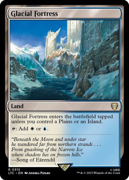 Glacial Fortress, Commander: The Lord of the Rings: Tales of Middle-earth 315