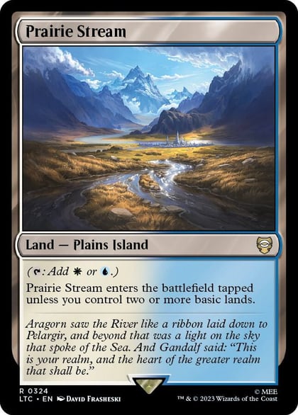 Prairie Stream, Commander: The Lord of the Rings: Tales of Middle-earth 324