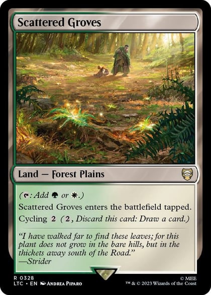 Scattered Groves, Commander: The Lord of the Rings: Tales of Middle-earth 328