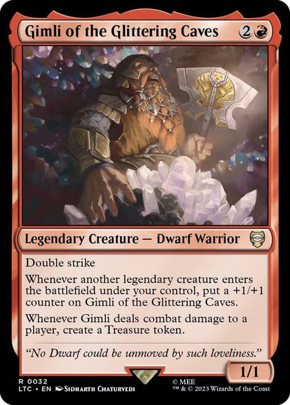 Gimli of the Glittering Caves, Commander: The Lord of the Rings: Tales of Middle-earth 32