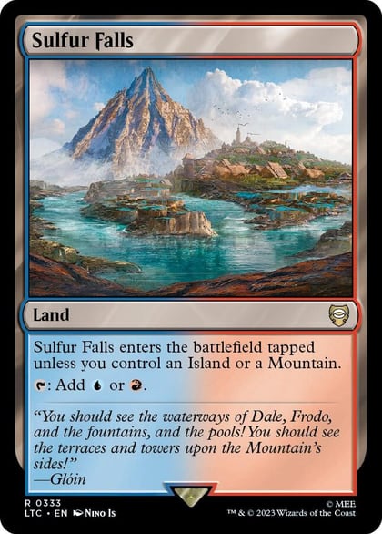 Sulfur Falls, Commander: The Lord of the Rings: Tales of Middle-earth 333