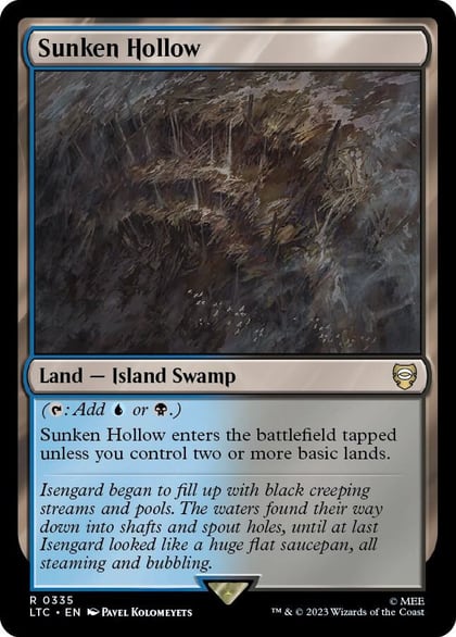 Sunken Hollow, Commander: The Lord of the Rings: Tales of Middle-earth 335
