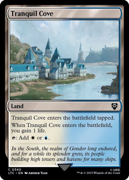 Tranquil Cove, Commander: The Lord of the Rings: Tales of Middle-earth 340