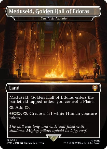 Meduseld, Golden Hall of Edoras - Castle Ardenvale (Borderless), Commander: The Lord of the Rings: Tales of Middle-earth 361