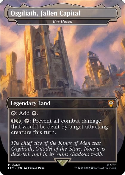 Osgiliath, Fallen Capital - Kor Haven (Borderless), Commander: The Lord of the Rings: Tales of Middle-earth 368