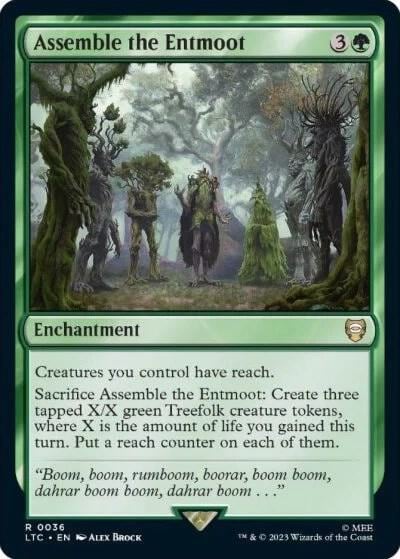 Assemble the Entmoot, Commander: The Lord of the Rings: Tales of Middle-earth 36