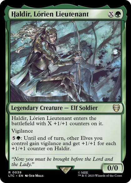 Haldir, Lorien Lieutenant, Commander: The Lord of the Rings: Tales of Middle-earth 39
