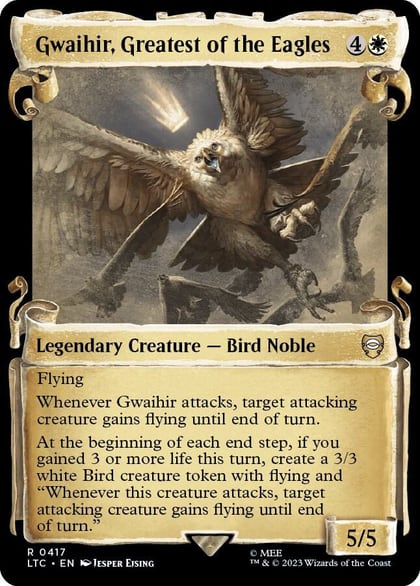Gwaihir, Greatest of the Eagles (Showcase Scrolls), Commander: The Lord of the Rings: Tales of Middle-earth 417