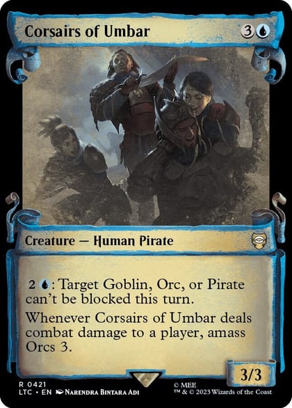 Corsairs of Umbar (Showcase Scrolls), Commander: The Lord of the Rings: Tales of Middle-earth 421