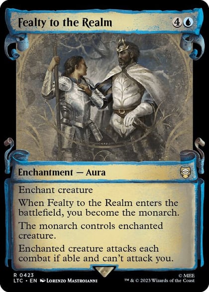 Fealty to the Realm (Showcase Scrolls), Commander: The Lord of the Rings: Tales of Middle-earth 423