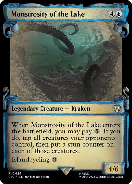 Monstrosity of the Lake (Showcase Scrolls), Commander: The Lord of the Rings: Tales of Middle-earth 424