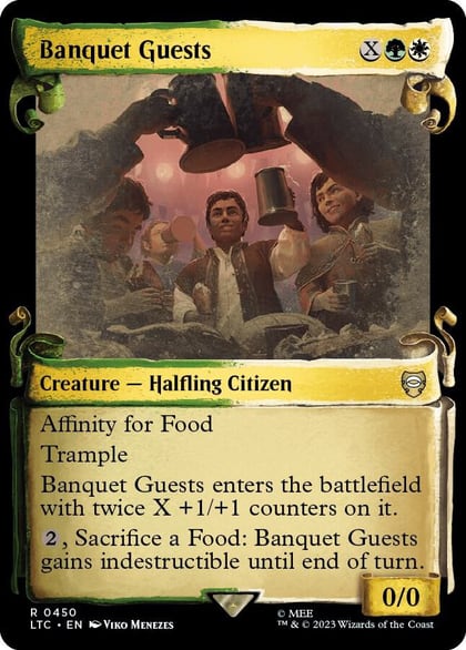 Banquet Guests (Showcase Scrolls), Commander: The Lord of the Rings: Tales of Middle-earth 450