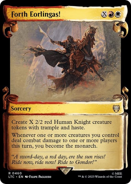 Forth Eorlingas! (Showcase Scrolls), Commander: The Lord of the Rings: Tales of Middle-earth 460