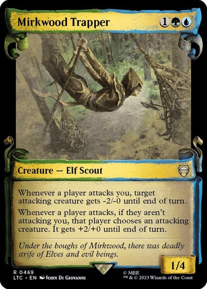 Mirkwood Trapper (Showcase Scrolls), Commander: The Lord of the Rings: Tales of Middle-earth 469