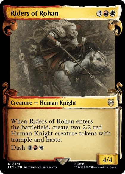 Riders of Rohan (Showcase Scrolls), Commander: The Lord of the Rings: Tales of Middle-earth 474