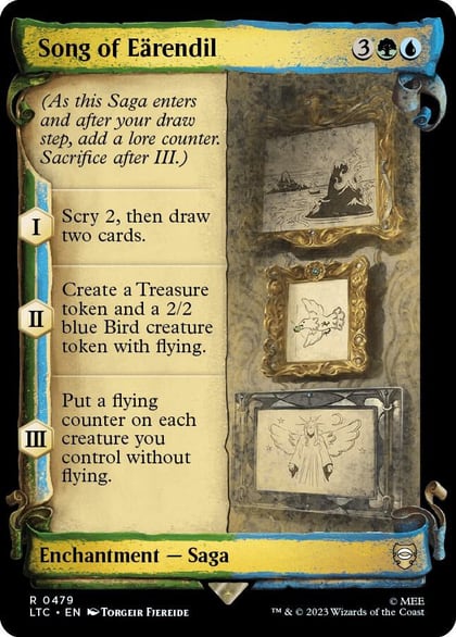 Song of Earendil (Showcase Scrolls), Commander: The Lord of the Rings: Tales of Middle-earth 479