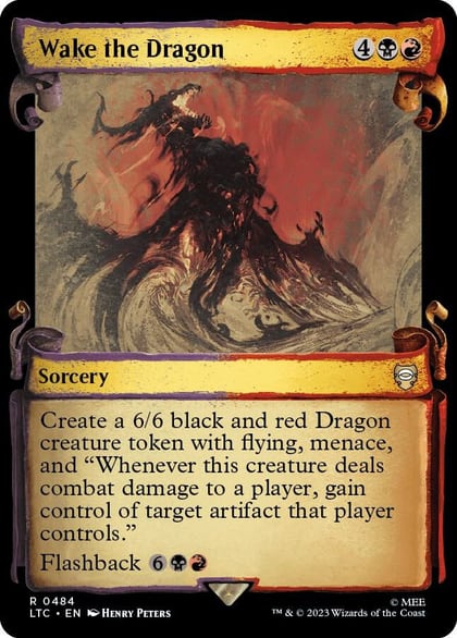 Wake the Dragon (Showcase Scrolls), Commander: The Lord of the Rings: Tales of Middle-earth 484