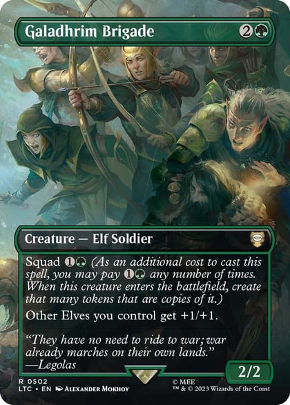 Galadhrim Brigade (Borderless), Commander: The Lord of the Rings: Tales of Middle-earth 502