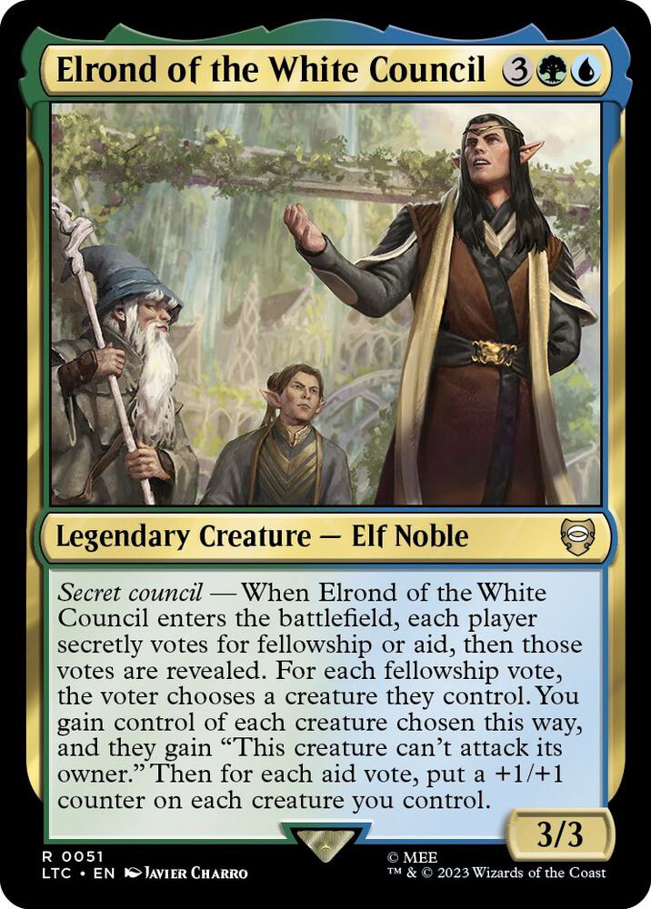 Elrond of the White Council, Commander: The Lord of the Rings: Tales of Middle-earth 51