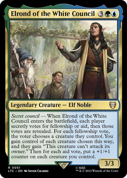 Elrond of the White Council, Commander: The Lord of the Rings: Tales of Middle-earth 51