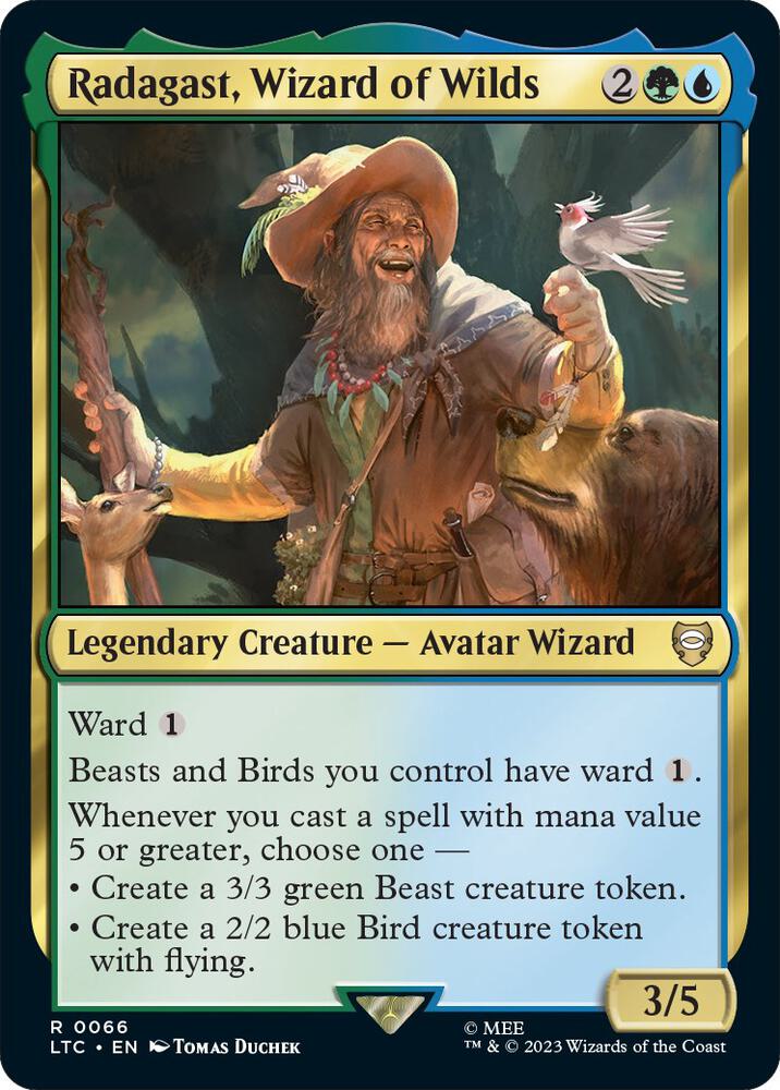 Radagast, Wizard of Wilds, Commander: The Lord of the Rings: Tales of Middle-earth 66