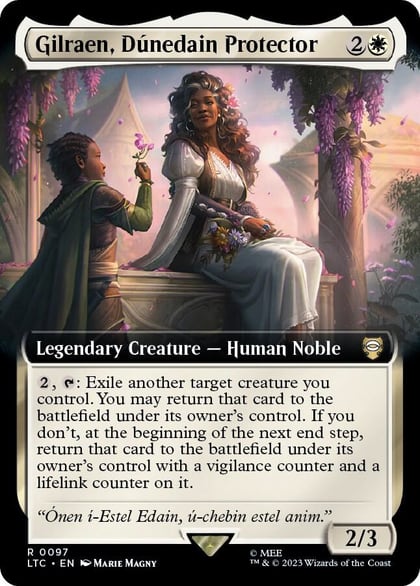 Gilraen, Dunedain Protector (Extended Art), Commander: The Lord of the Rings: Tales of Middle-earth 97