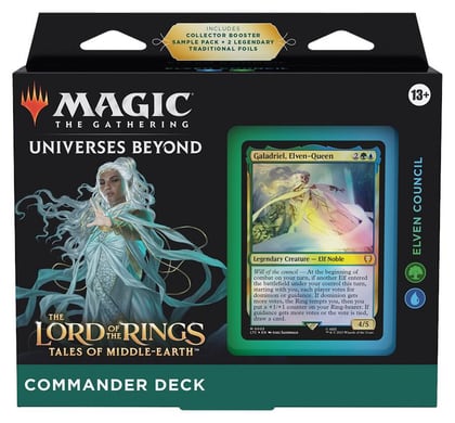 The Lord of the Rings: Tales of Middle-earth Commander Deck - Elven Council, Commander: The Lord of the Rings: Tales of Middle-earth P488295