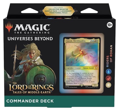 The Lord of the Rings: Tales of Middle-earth Commander Deck - Riders of Rohan, Commander: The Lord of the Rings: Tales of Middle-earth P488296
