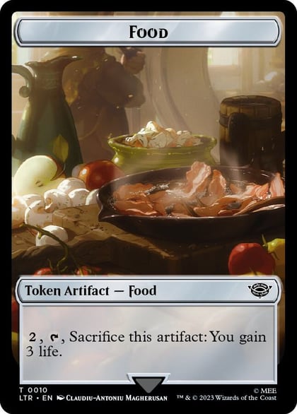 Food Token (0010), Universes Beyond: The Lord of the Rings: Tales of Middle-earth 10