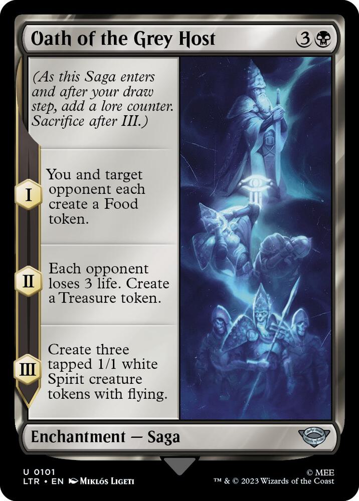 Oath of the Grey Host, Universes Beyond: The Lord of the Rings: Tales of Middle-earth 101