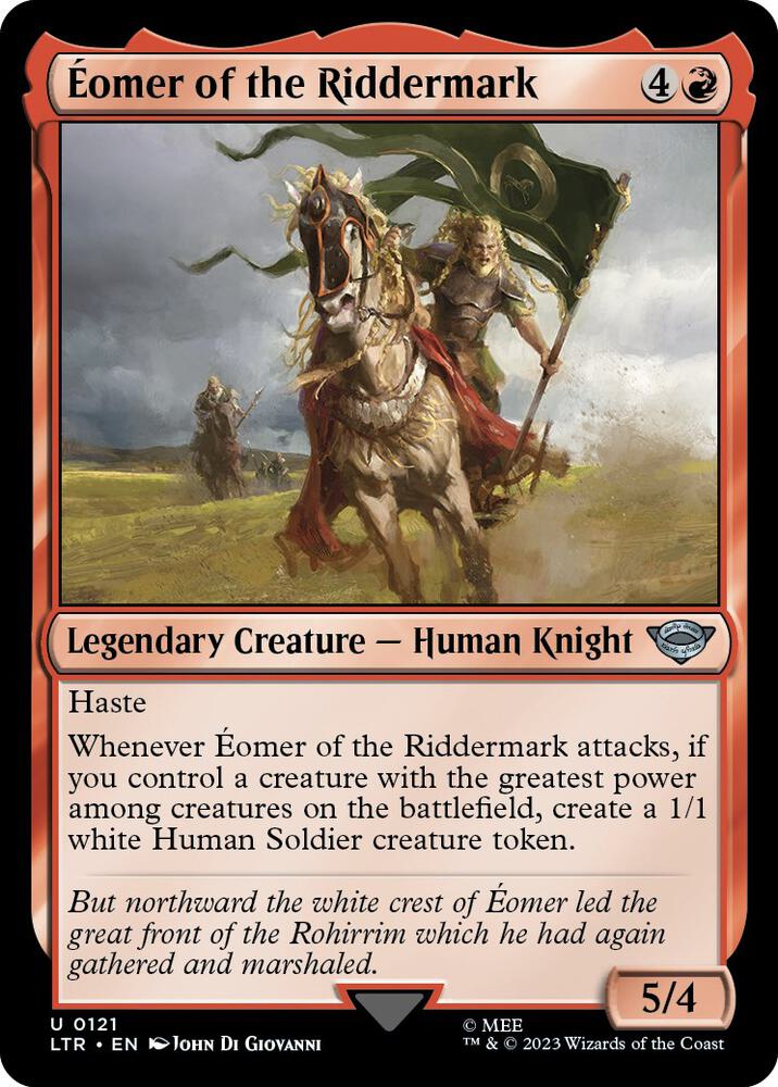 Eomer of the Riddermark, Universes Beyond: The Lord of the Rings: Tales of Middle-earth 121