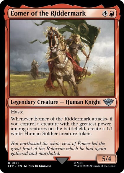 Eomer of the Riddermark, Universes Beyond: The Lord of the Rings: Tales of Middle-earth 121