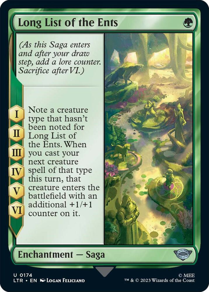 Long List of the Ents, Universes Beyond: The Lord of the Rings: Tales of Middle-earth 174