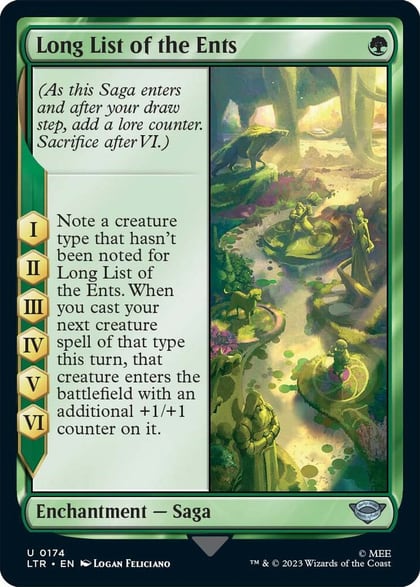 Long List of the Ents, Universes Beyond: The Lord of the Rings: Tales of Middle-earth 174