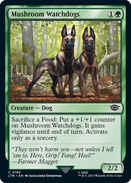 Mushroom Watchdogs, Universes Beyond: The Lord of the Rings: Tales of Middle-earth 180