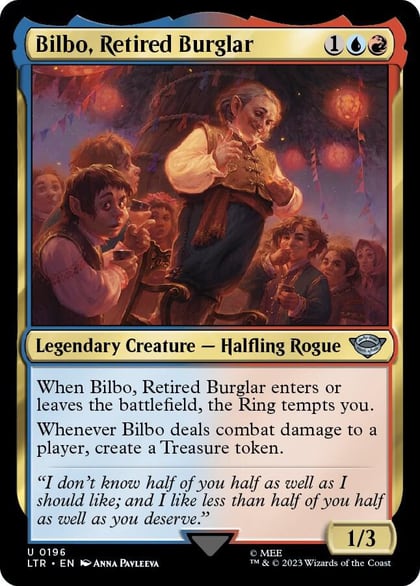 Bilbo, Retired Burglar, Universes Beyond: The Lord of the Rings: Tales of Middle-earth 196