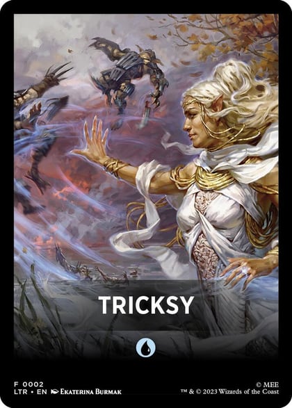 Tricksy Theme Card, Universes Beyond: The Lord of the Rings: Tales of Middle-earth 2