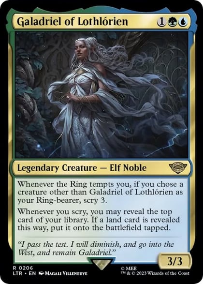 Galadriel of Lothlorien, Universes Beyond: The Lord of the Rings: Tales of Middle-earth 206