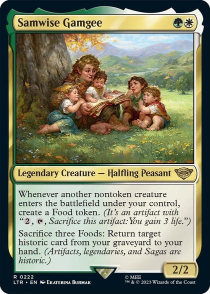Samwise Gamgee, Universes Beyond: The Lord of the Rings: Tales of Middle-earth 222