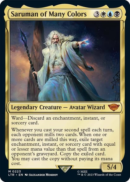 Saruman of Many Colors, Universes Beyond: The Lord of the Rings: Tales of Middle-earth 223