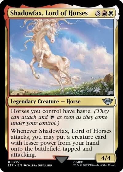 Shadowfax, Lord of Horses, Universes Beyond: The Lord of the Rings: Tales of Middle-earth 227