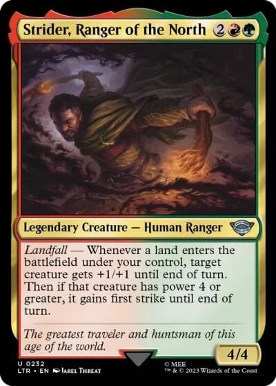 Strider, Ranger of the North, Universes Beyond: The Lord of the Rings: Tales of Middle-earth 232