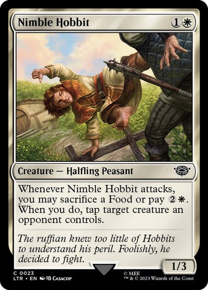 Nimble Hobbit, Universes Beyond: The Lord of the Rings: Tales of Middle-earth 23