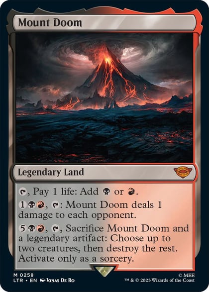 Mount Doom, Universes Beyond: The Lord of the Rings: Tales of Middle-earth 258