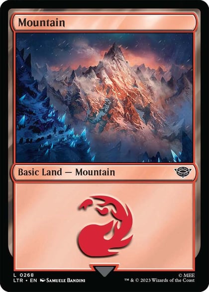 Mountain (0268), Universes Beyond: The Lord of the Rings: Tales of Middle-earth 268